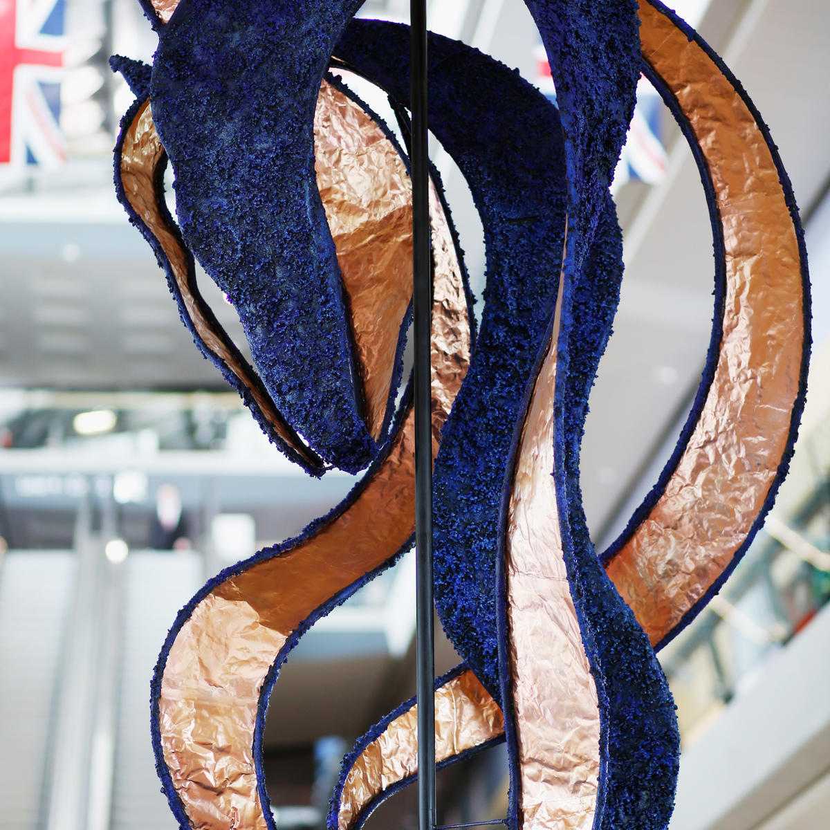 Horse sculpture at Ascot Racecourse by Victoria Owen