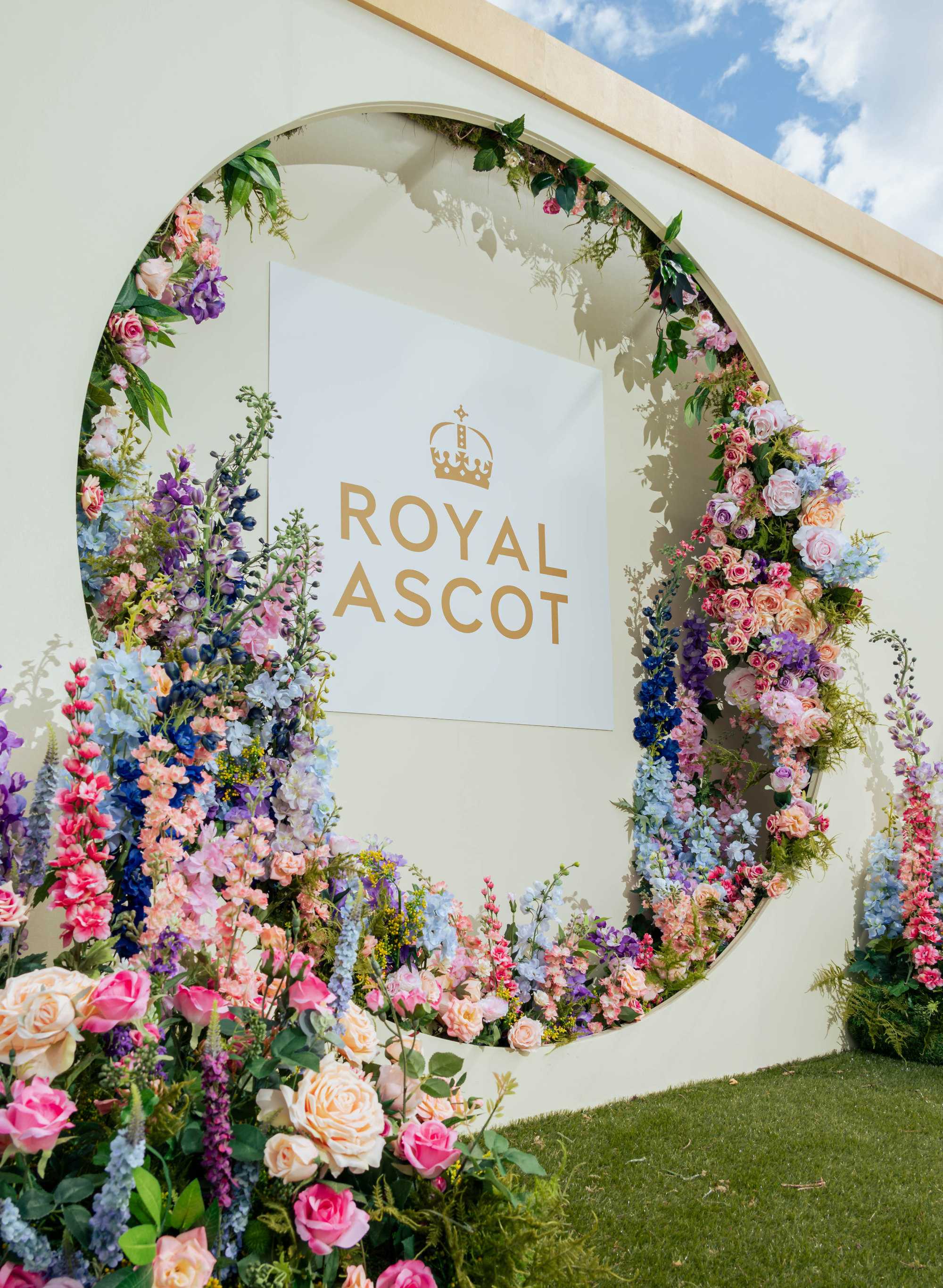 Royal Ascot public features design and build by Victoria Owen